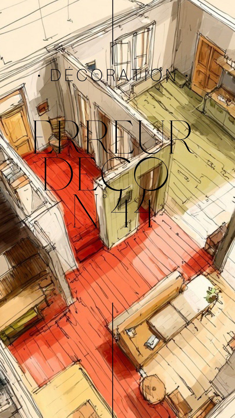 La petite erreur déco du jour: #44 Ne pas unifier le revêtement de sol  Ne pas unifier le sol chez soi, ça casse vraiment l’harmonie! Surtout dans les petits appartements, où chaque mètre compte.  ASTUCE  En choisissant un même revêtement pour toutes les pièces (sauf peut-être la salle de bain ou la cuisine), vous créez une belle continuité qui agrandit visuellement l’espace et rend tout plus fluide.  Vous créez une atmosphère plus cohérente et agréable.
C’est simple, mais ça change tout ! Vous pourrez vous lâcher sur les accessoires 🙂
Si par contre c’est un choix décoratif alors n’hésitez pas mais ça demande du style!
#designerdebonheur #design #decoration #deco #déco #home #erreur #erreursàéviter