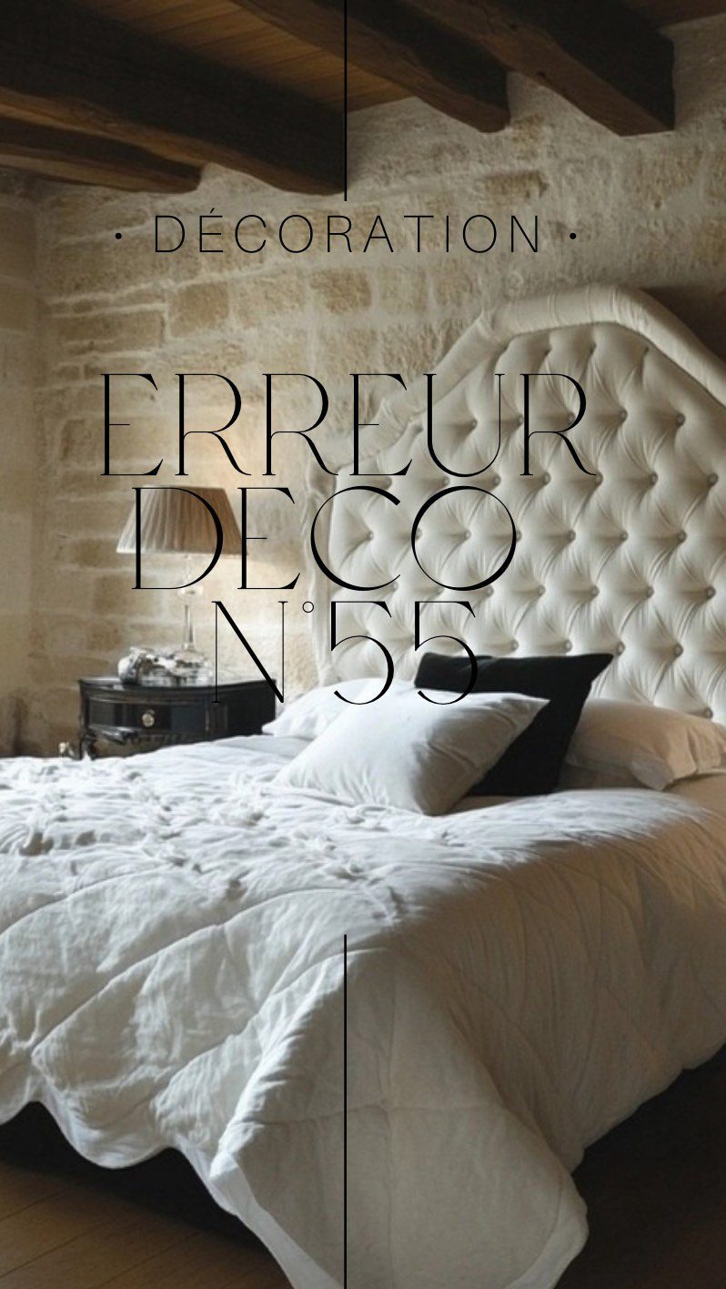 L’erreur déco du jour #55 sur 100 : Se passer d’une tête de lit
Oublier la tête de lit, c’est un peu dommage, car elle fait toute la différence dans une chambre ! Non seulement elle ajoute une vraie touche de style, mais elle structure aussi l’espace en donnant un point focal à la pièce. 
Que vous optiez pour une tête de lit tapissée, en bois, ou même DIY, c’est un élément déco à ne pas négliger. 
En plus, elle apporte du confort pour vos moments de lecture ou de détente, et accessoirement un écran thermique si l’isolation de vos murs n’est pas top. Bref, ne l’oubliez pas, votre lit se sentira moins seul!  Une tête de lit en tissu, ultra confort!
C’est aussi l’occasion d’y ajouter du rangement !
Ou de mettre en scène votre lit!
Alors, Vous êtes plutôt tête de lit en bois, lumineuse, ultra sexy, capitonnée ou récup?  #designerdebonheur #design #decoration #deco #déco #home #homedesign #architectureinterieure #designinterieur #erreur #erreuràéviter