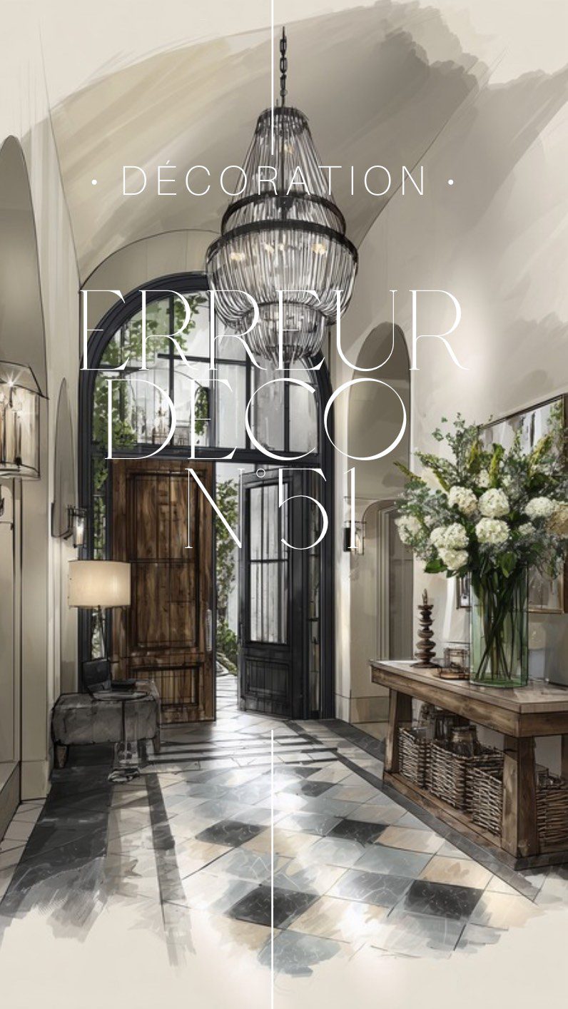 L’erreur déco du jour #51 sur 100 : négliger son entrée
Ah, l’entrée… Souvent oubliée, et pourtant, c’est elle qui donne le ton de votre intérieur ! C’est la première impression que vos invités vont ressentir en franchissant la porte, alors pourquoi la négliger ? On a parfois tendance à la considérer comme un simple espace pratique pour accrocher son manteau ou poser son sac, mais elle mérite bien plus que ça. En la désencombrant et en ajoutant des rangements astucieux, vous pouvez créer un espace qui reflète l’ambiance de toute la maison.
Lorsque vous franchissez le seuil : où se pose le regard en premier ? 
Ce petit effort de décoration fait toute la différence pour accueillir chaleureusement non seulement vos invités, mais aussi vous-même et les membres de la famille. C’est un espace que l’on traverse chaque jour, et même inconsciemment, il influence notre humeur et notre confort.
Faites de votre entrée un véritable reflet de votre maison, pour un accueil chaleureux au quotidien !
Et si votre entrée est suffisamment spacieuse, pourquoi ne pas lui donner une double fonction ? Une petite bibliothèque, un bureau, des rangements bien pensés, une zone de stockage de planches de surf :-) peuvent ajouter du style tout en rendant cet espace encore plus utile et agréable. 
#designerdebonheur #design #decoration #deco #déco #bonheur #home #homedesign #architectureinterieure #designinterieur #erreur #erreursàéviter