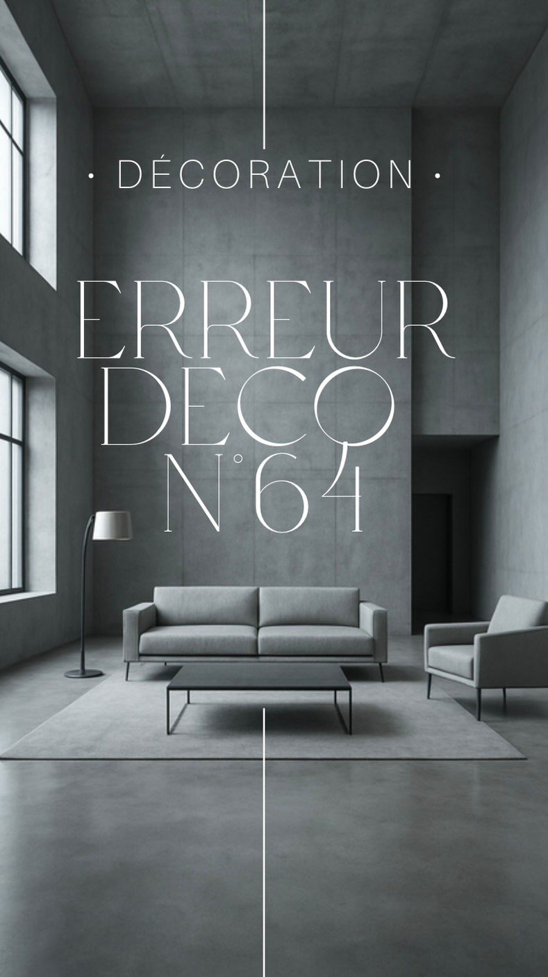 🎯 Erreur déco #64 : Ignorer l’acoustique de la pièce  Dans certains espaces, surtout les grandes pièces ou avec des plafonds hauts, l’acoustique peut être désagréable, le son peut rebondir sur les surfaces dures, créant un écho gênant.  Astuce  Pour adoucir l’acoustique, ajoute des matériaux absorbants comme des tapis moelleux, des rideaux épais, des coussins, ou des panneaux muraux acoustiques.  Cela ne crée pas seulement une ambiance cosy, mais améliore aussi le confort sonore, rendant la pièce plus agréable pour la conversation et la détente.  #designerdebonheur #design #decoration #deco #déco #home #homedesign #architectureinterieure #designinterieur #erreur #erreuràéviter