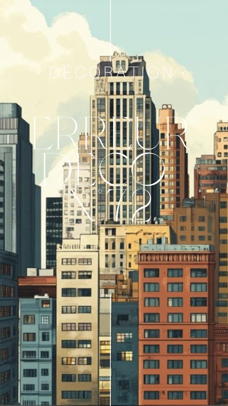 🎯 Erreur déco #72 : Ne pas tenir compte de l’échelle  Si tout est de la même taille, ou tout à la même hauteur, si tout est trop grand ou trop petit, votre pièce n’aura aucun rythme, donnera une impression de platitude et sera fade. 
Il est essentiel de prendre en compte les hauteurs et les dimensions de vos meubles pour que l’aménagement de votre pièce atteigne son plein potentiel.  Astuce  Pensez à votre espace comme une ville et remplissez-le d’une combinaison de hauteurs et de proportions. Regardez n’importe quel paysage urbain et vous trouverez ce mélange fascinant d’échelle et un mélange unique de formes fascinantes – Bougez vos meubles, essayez plusieurs combinaisons d’aménagement, vous serez surement surpris de l’ambiance que vous allez pouvoir créer et osant et en cassant un peu le côté évident.   Inspirez vous des skylines et ajoutez des éléments à différentes hauteurs pour donner de la profondeur et de la texture.  #designerdebonheur #design #decoration #deco #déco #home #homedesign #architectureinterieure #designinterieur #erreur #erreuràéviter