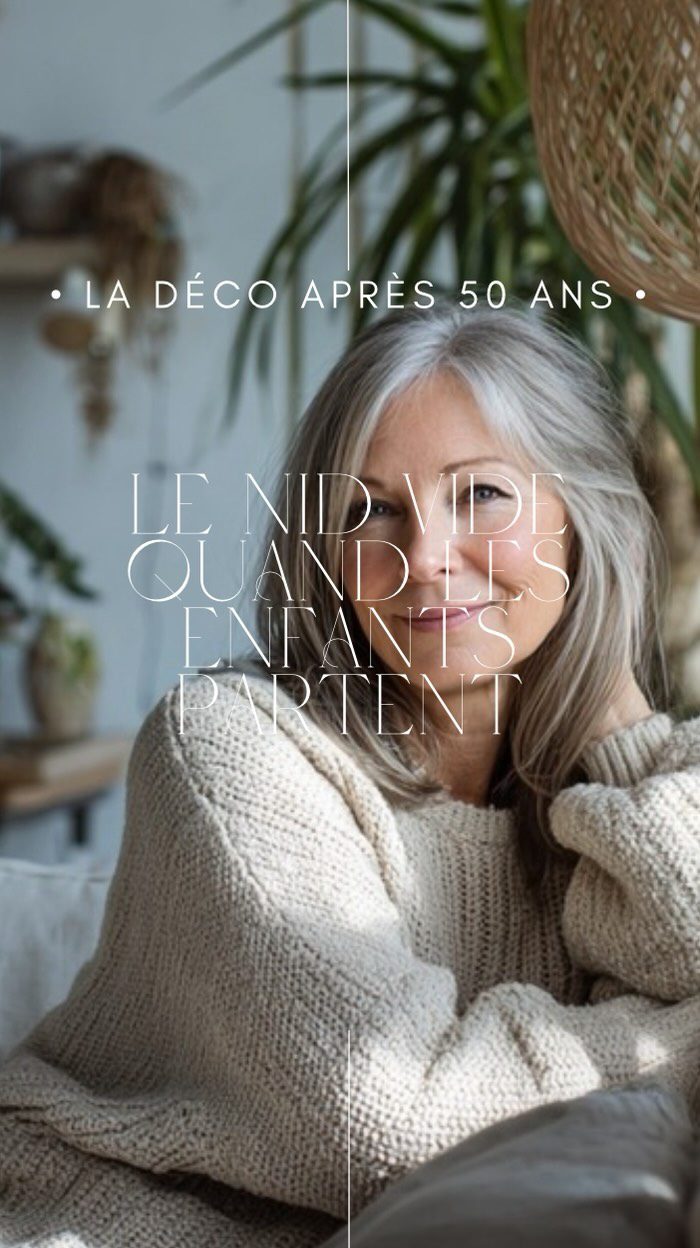 2eme épisode de ma série : Réinventer sa maison après 50 ans
Ce message s’adresse à toutes les mamans
Après 50 ans, quand les enfants partent de la maison, on parle souvent du nid vide…
Mais on ne parle jamais de la maison qui reste… et de nous avec !
Alors effectivement, pendant des années, votre maison a été pensée pour nos enfants.
Leurs chambres, leurs rythmes, leurs affaires, leur linge, leurs soirées, leurs copains
Et puis un jour, ils partent…
Et vous vous retrouvez dans une maison conçue pour une autre vie.
Beaucoup de femmes de plus de 50 ans avec qui j’ai travaillé sur des projets de décoration me disent :
Je ne me sens plus vraiment bien chez moi, mais je n’ose rien changer.
Résultat : des pièces vides, trop de souvenirs figés, et une sensation étrange d’étouffer… dans une maison pourtant devenue trop grande.
Le problème, ce n’est pas le vide. C’est que la maison n’a pas évolué avec vous.
Après 50 ans, on change.
Et l’intérieur doit suivre.
Alors la méthode designer de bonheur est simple
Réinventer sa maison après le départ des enfants, ce n’est pas tout casser.
C’est :
– alléger
– redonner une vraie fonction aux pièces
– créer des espaces pour vous
– et garder un coin modulable pour quand ils reviennent, sans figer toute la maison.”
“Le nid vide, ce n’est pas une fin.
C’est un rééquilibrage.
La maison peut enfin devenir un lieu qui vous soutient, vous apaise, vous ressemble.  Je vous dis tout en détail dans mon article 
👉 le nid vide: après 50 ans comment réinventer sa maison quand les enfants partent 
 https://apprendre-a-decorer-autrement.com/le-nid-vide-apres-50-ans-comment-reinventer-sa-maison-quand-les-enfants-partent/
Le lien est dans la bio 🌿”
A très vite pour le prochain épisode
#designerdebonheur #decoration #quinqa #maison