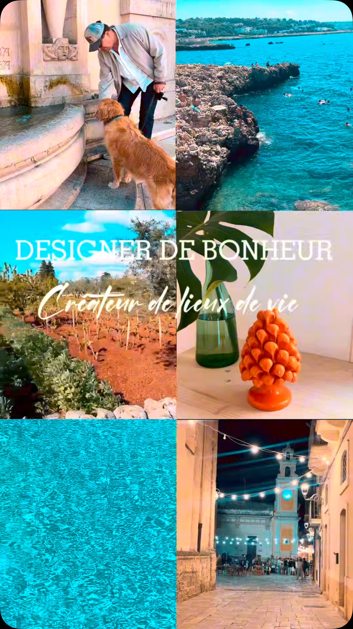 🇮🇹 On a changé de vie.
À deux, avec Joël @designer2bonheur, on pose nos valises dans les Pouilles pour créer notre nouveau lieu de vie… et surtout, une nouvelle façon de vivre.  On est Designer de Bonheur® et on vous embarque avec nous.
Suivez l’aventure. Elle ne fait que commencer… 🇮🇹✨  #Designerdebonheur #Pouilles #Puglia #Salento #Dolcevita