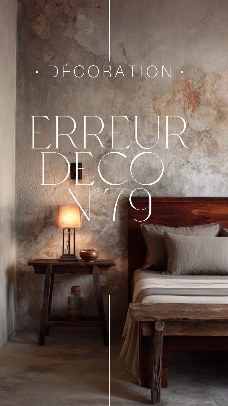 Erreur déco #79 : Accumuler les meubles dans la chambre  La chambre, c’est votre cocon, pas un labyrinthe de meubles! 
Trop de commodes, de tables de chevet, ou de fauteuils finissent par encombrer l’espace et nuire à cette ambiance apaisante qu’on recherche tous pour bien dormir.  ASTUCE  Privilégier un aménagement intégré avec des rangements malins et discrets. Un dressing encastré qui se fond dans le mur, une tête de lit avec des niches ou des étagères intégrées, ou encore des tiroirs sous le lit… Ces solutions optimisent l’espace tout en gardant la pièce épurée et fonctionnelle. Résultat : une chambre fluide, respirante, et bien plus agréable à vivre !  #designerdebonheur #design #decoration #deco #déco #home #homedesign #architectureinterieure #designinterieur #erreur #erreuràéviter