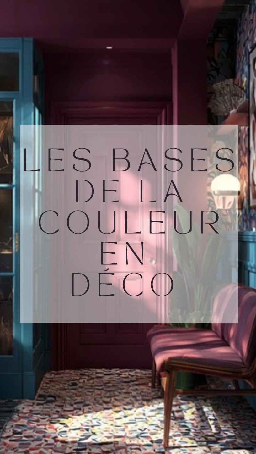 Comprendre les bases de la #couleur, c’est la base d’un projet #déco!  Retrouvez ma masterclass déco en ligne, lien dans la bio  #designerdebonheur #architectureinterieure #designinterieur